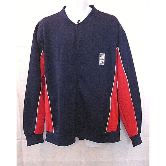 Enyce Sean Combs Mens 3XL NWT $64 Colorblock Track Jacket Logo Urban 3XL - Picture 2 of 7